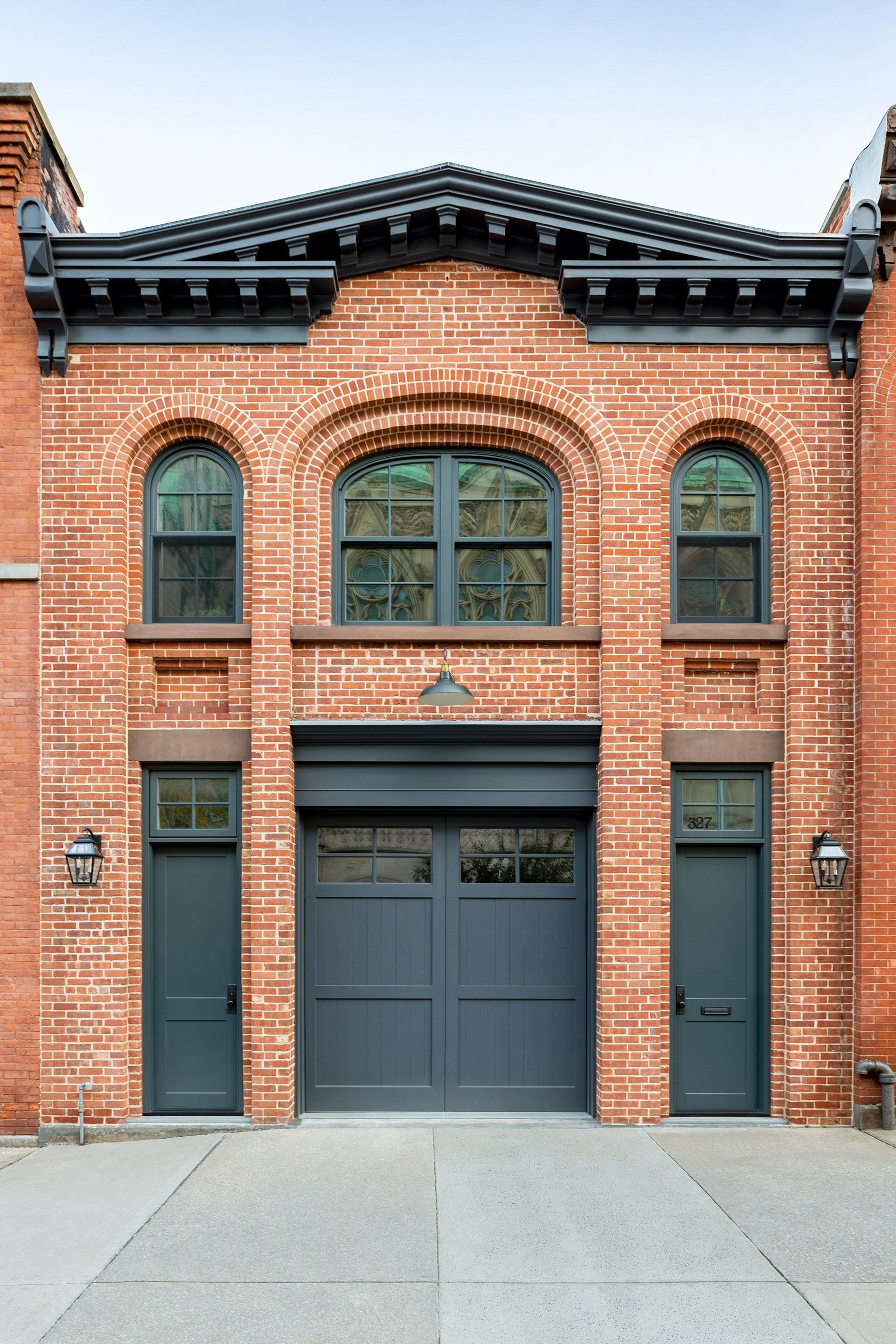 Clinton Hill Carriage House Facade 