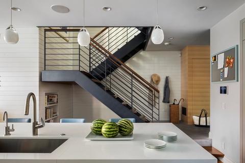 Cobble Hill Rowhouse Kitchen