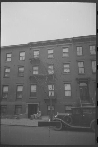 Boerum Hill Greek Revival, No. 2 Tax Photo, 1940s