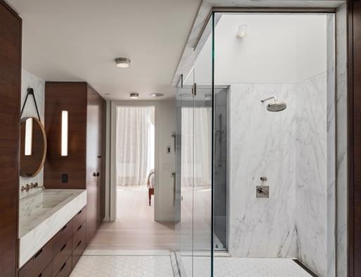 Park Slope Romanesque Revival Primary Bathroom