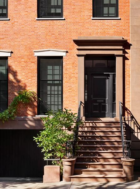 West Chelsea Greek Revival Front Door