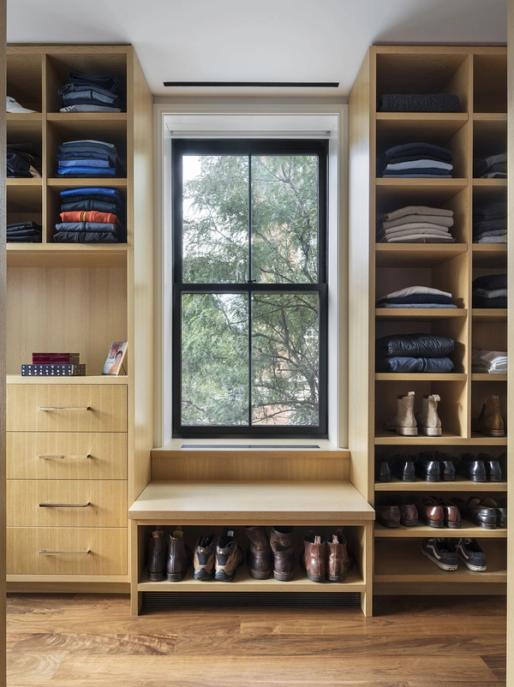 Cobble Hill Rowhouse Closet