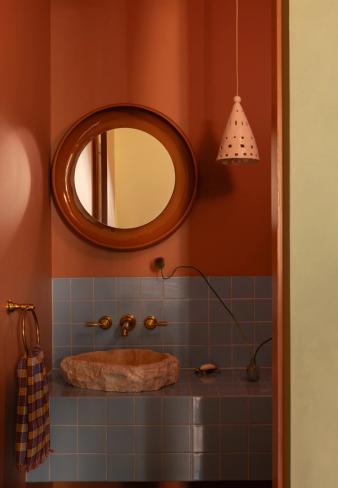 Boerum Hill Italianate Powder Room