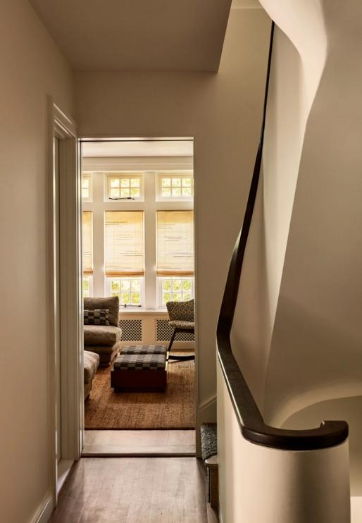 Park Slope Neo-Tudor Hallway