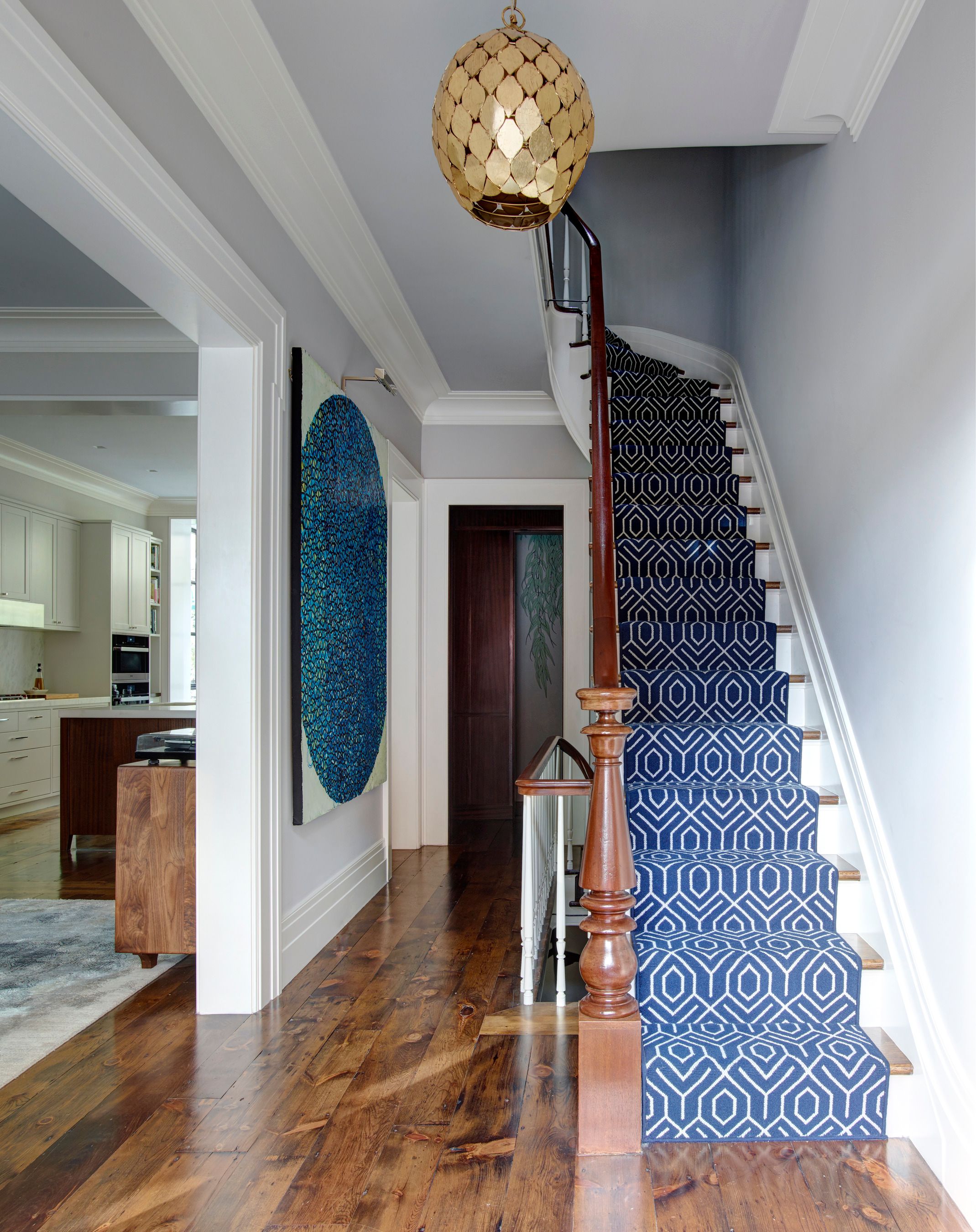 Brooklyn Heights Greek Revival, No. 3 Foyer Stair