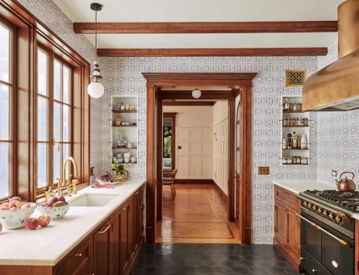 Park Slope Neo-Renaissance Kitchen