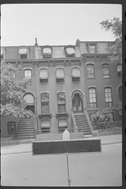Park Slope Anglo-Italianate Tax Photo, 1940s