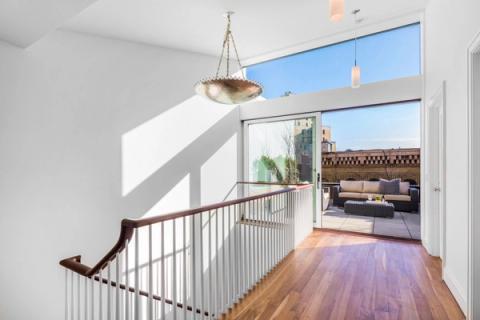 West Village Italianate Roof Stair