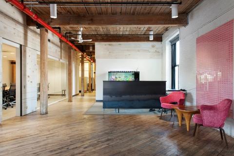 Cumberland Packing Offices Pink Wall