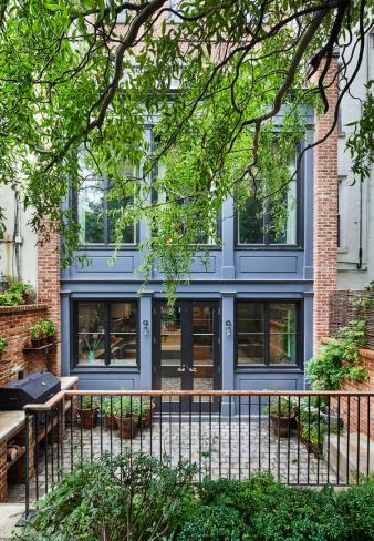 Cobble Hill Italianate Rear Facade