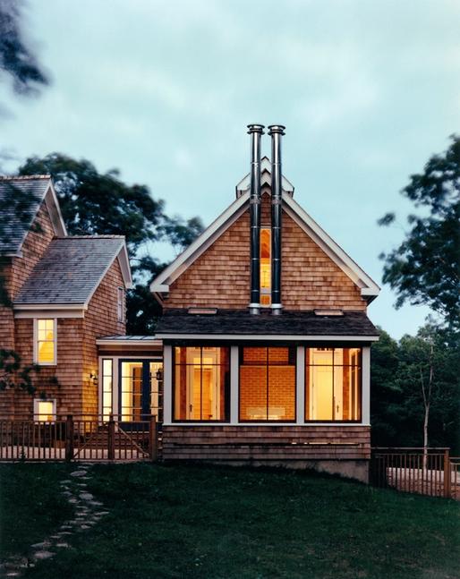 East Hampton Country House Facade