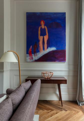 Cobble Hill Italianate Living Room Detail