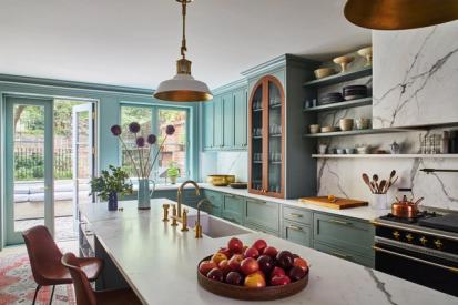Cobble Hill Italianate Rowhouse Kitchen