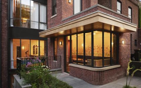 Park Slope Neo-Federal Rear Facade