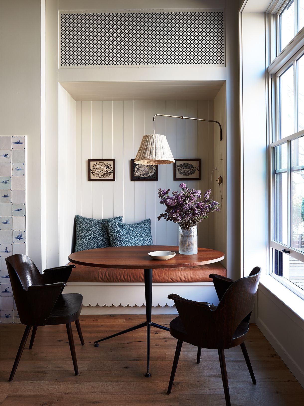 Brooklyn Heights Greek Revival Breakfast Nook