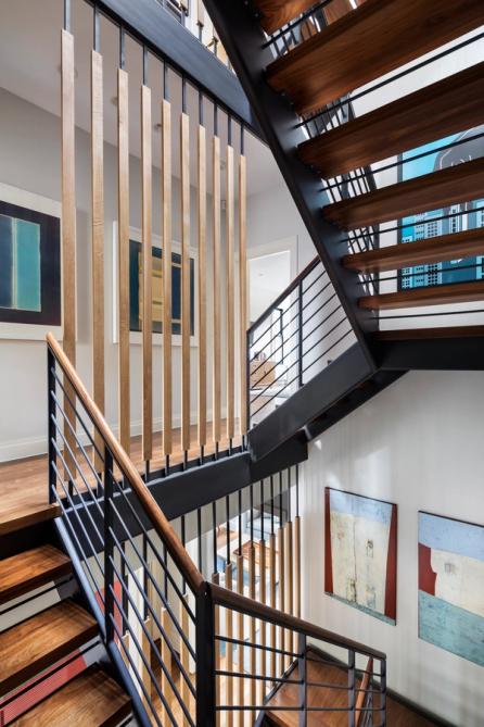 Cobble Hill Rowhouse Stair Screens