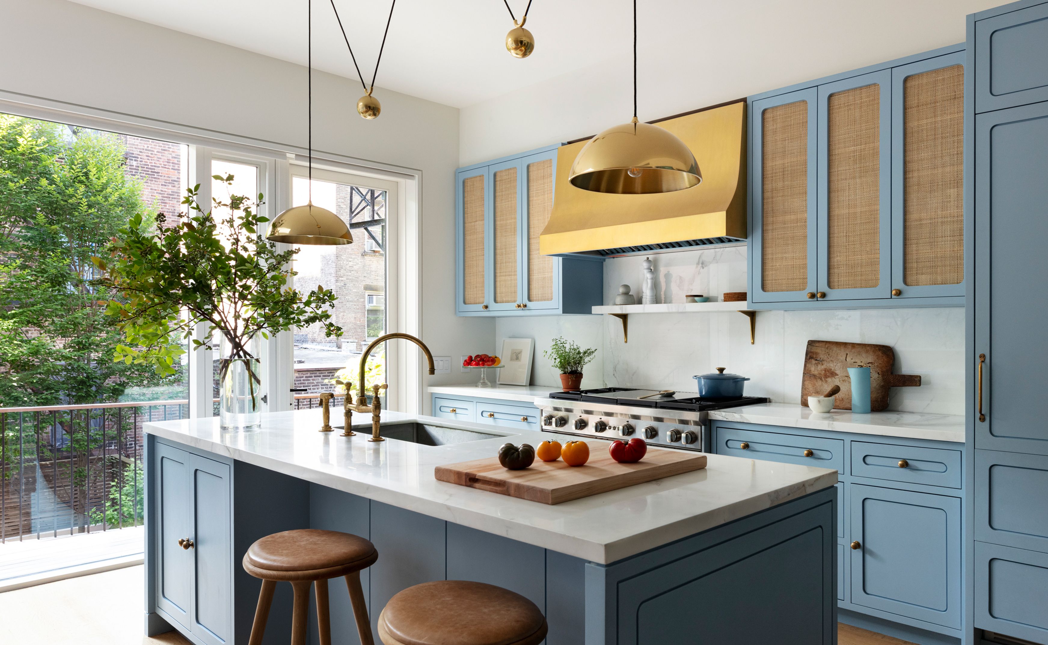 Brooklyn Heights Greek Revival Kitchen