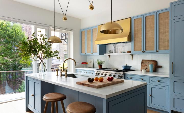 Brooklyn Heights Greek Revival Kitchen