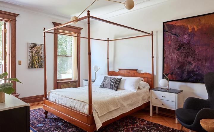 Park Slope Neo-Renaissance Bedroom