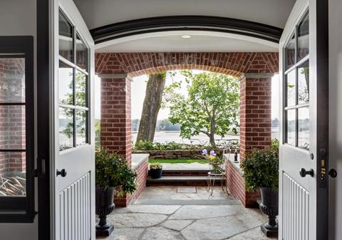 Darien Waterfront Rear Vista