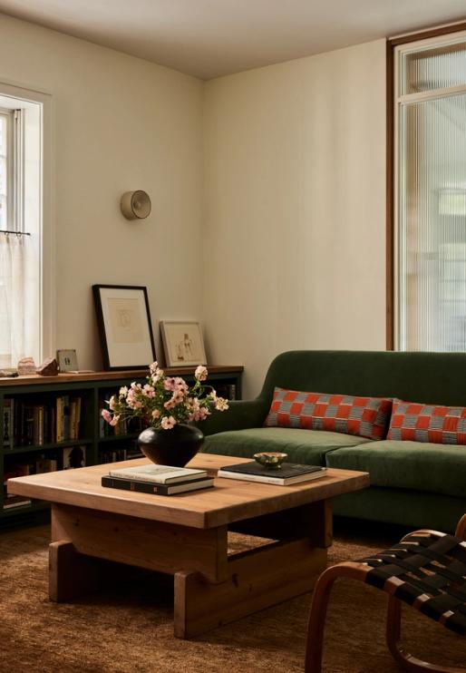 Park Slope Neo-Tudor Living Room