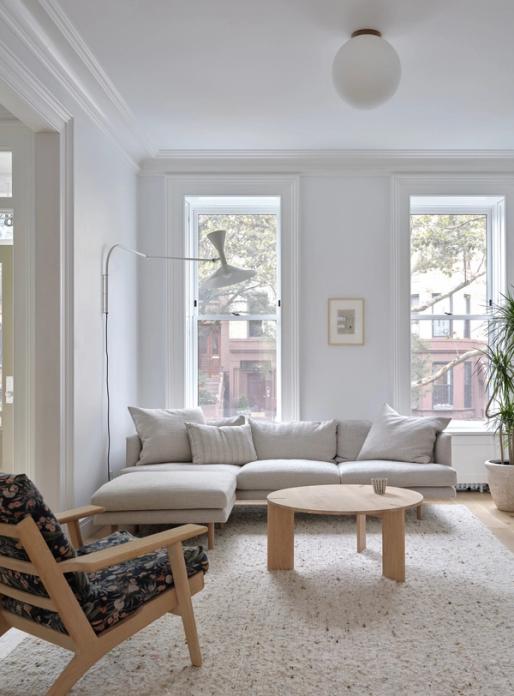 Park Slope Neo Grec Living Room