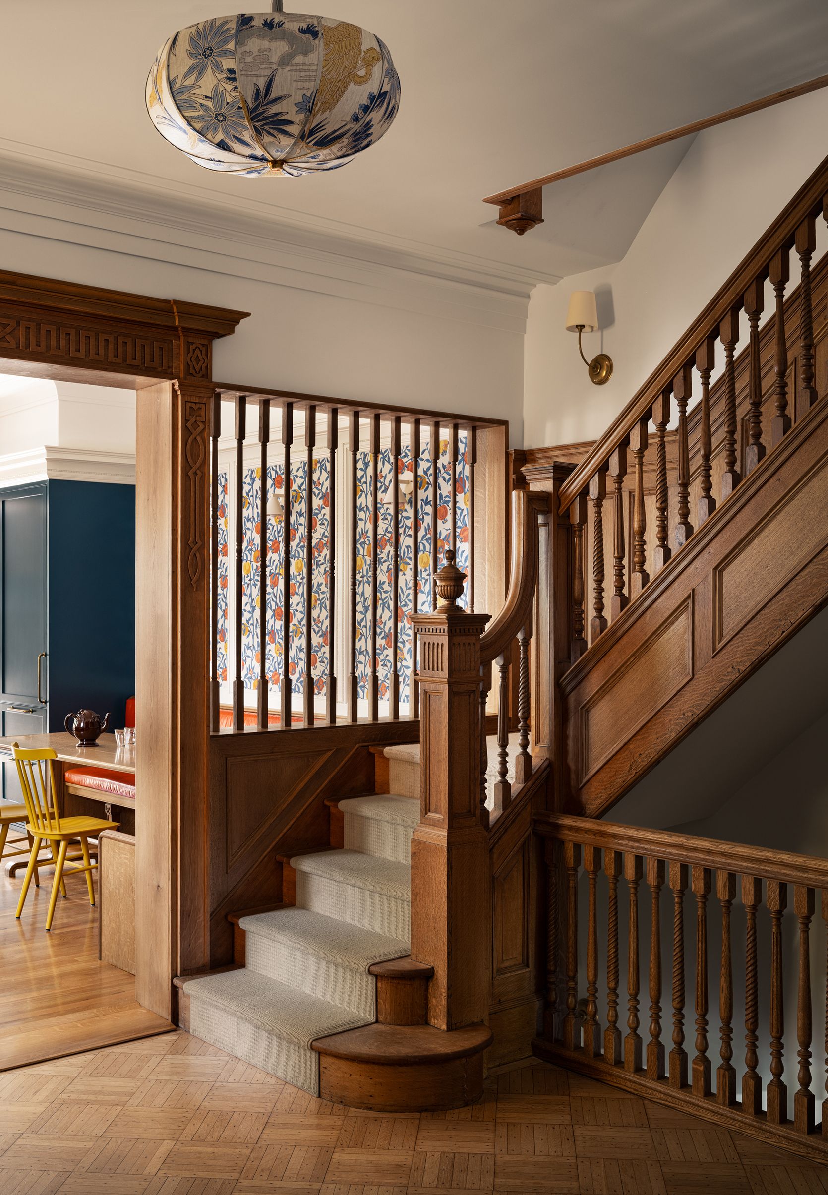 Park Slope Flemish Renaissance Staircase
