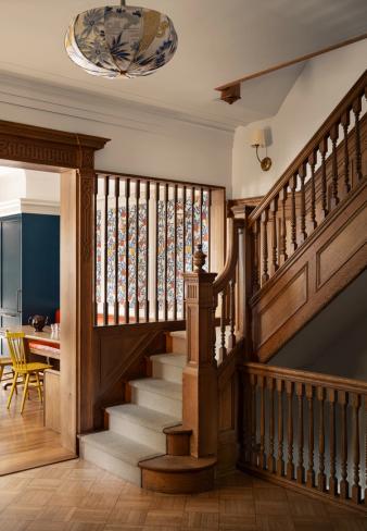 Park Slope Flemish Renaissance Staircase