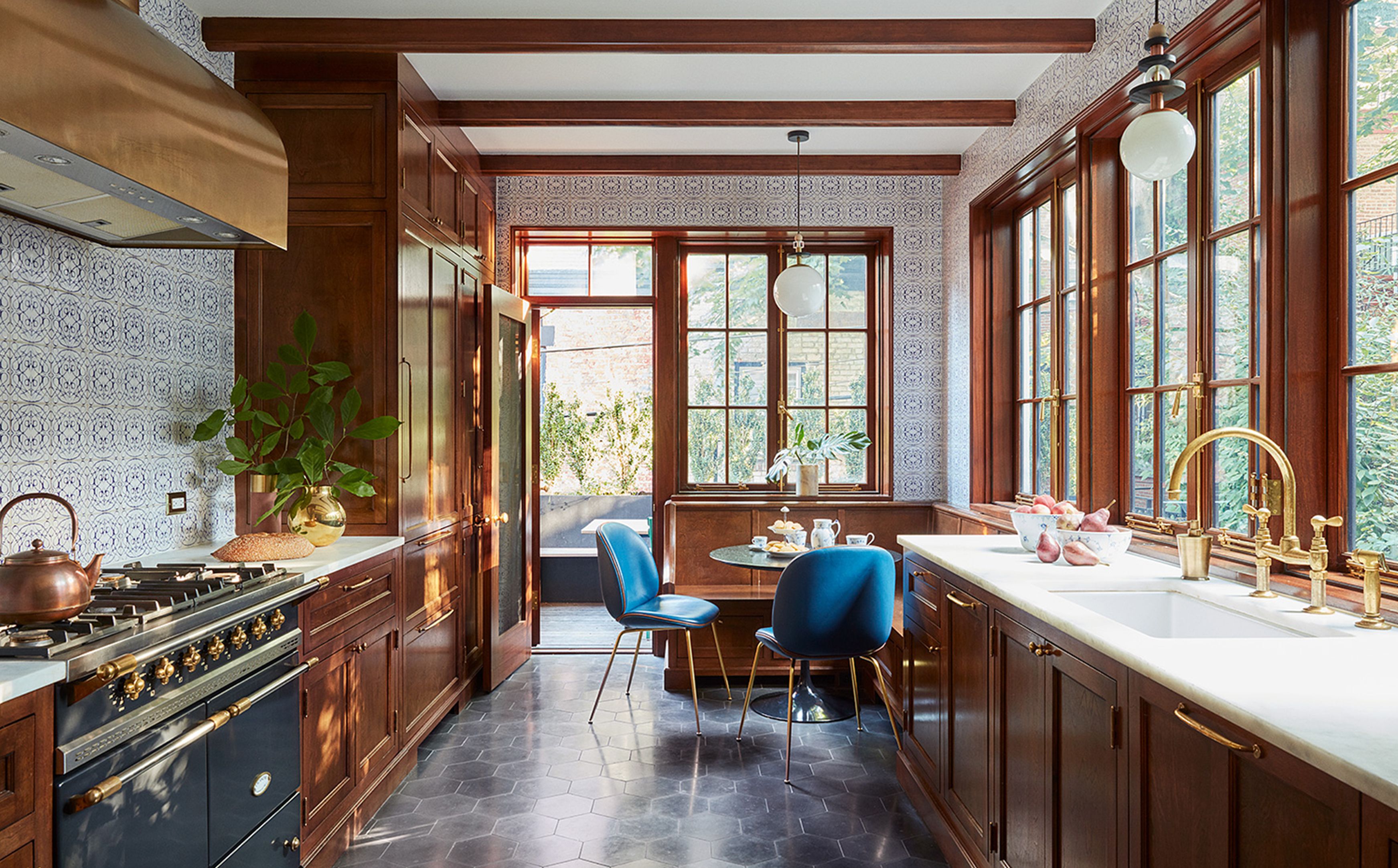 Park Slope Neo-Renaissance Kitchen