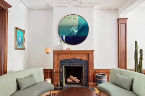 Park Slope Neo-Renaissance Parlor Fireplace