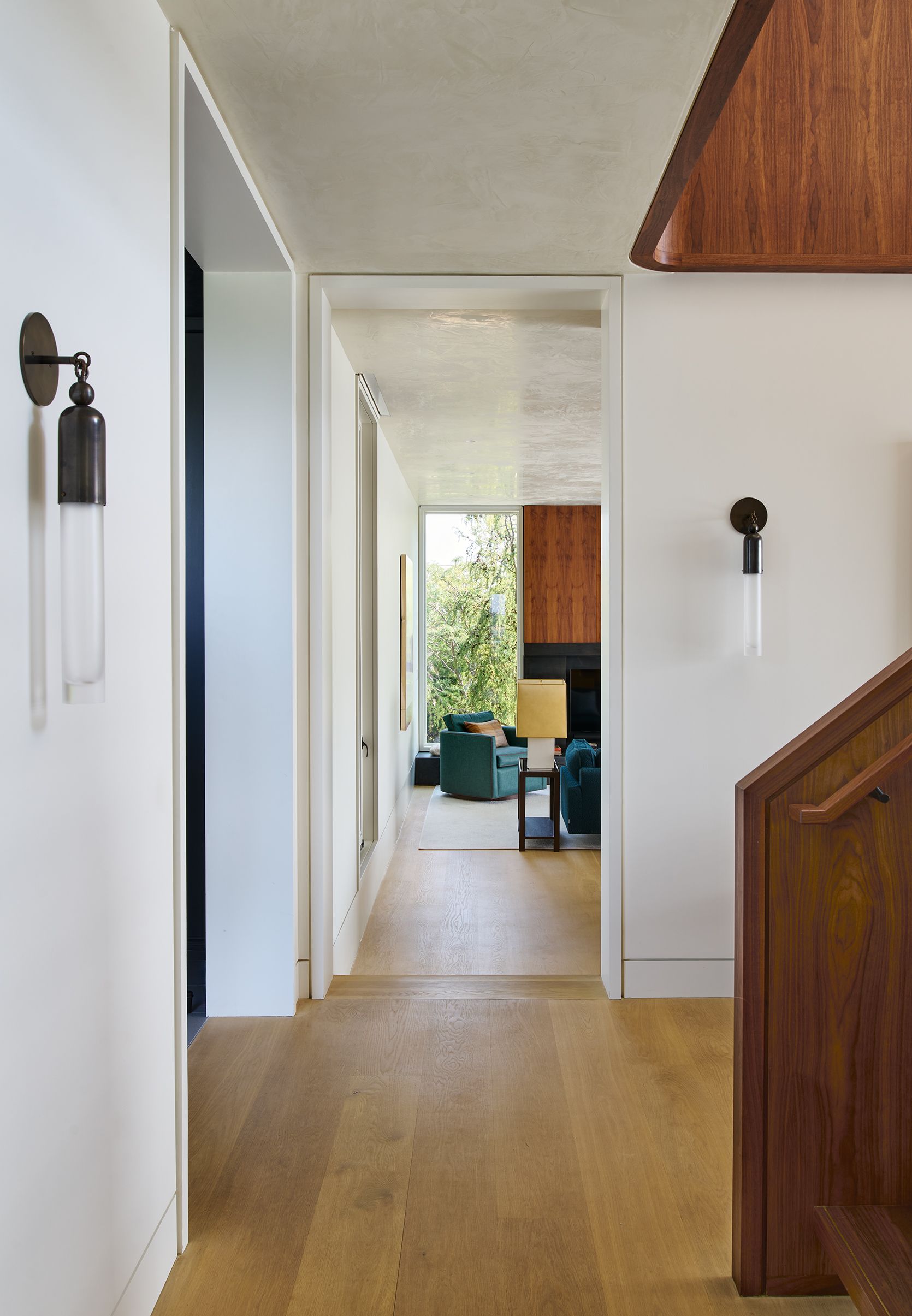 New Construction Waterfront Hallway