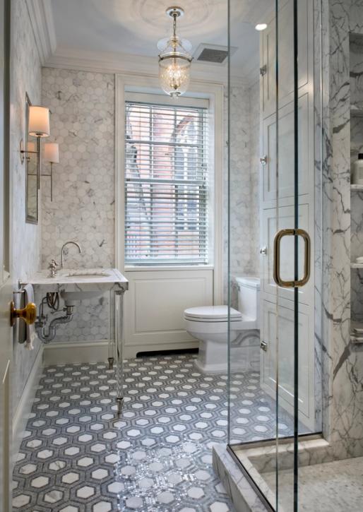 Brooklyn Heights Greek Revival, No. 2 Bathroom