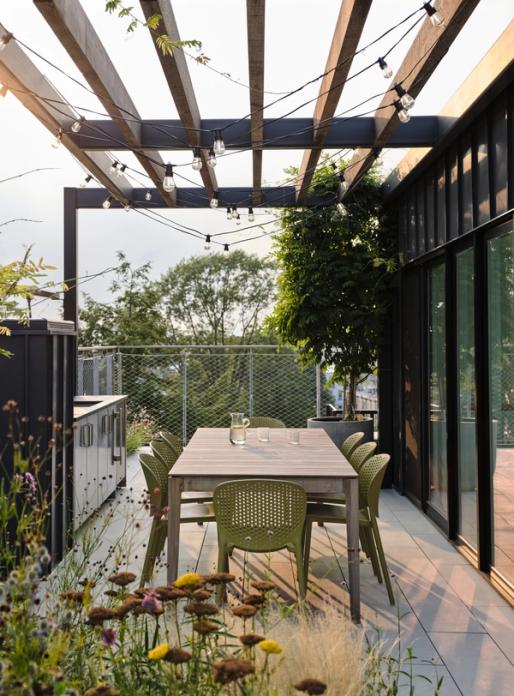 Park Slope Neo Grec Roof Deck