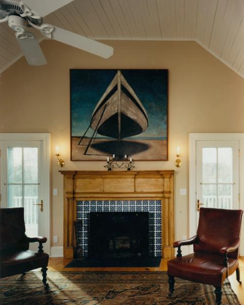 Watermill Farmhouse Fireplace