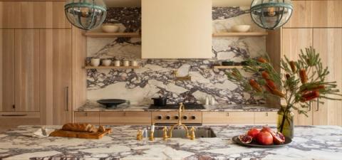 Greenwich Village Greek Revival Kitchen