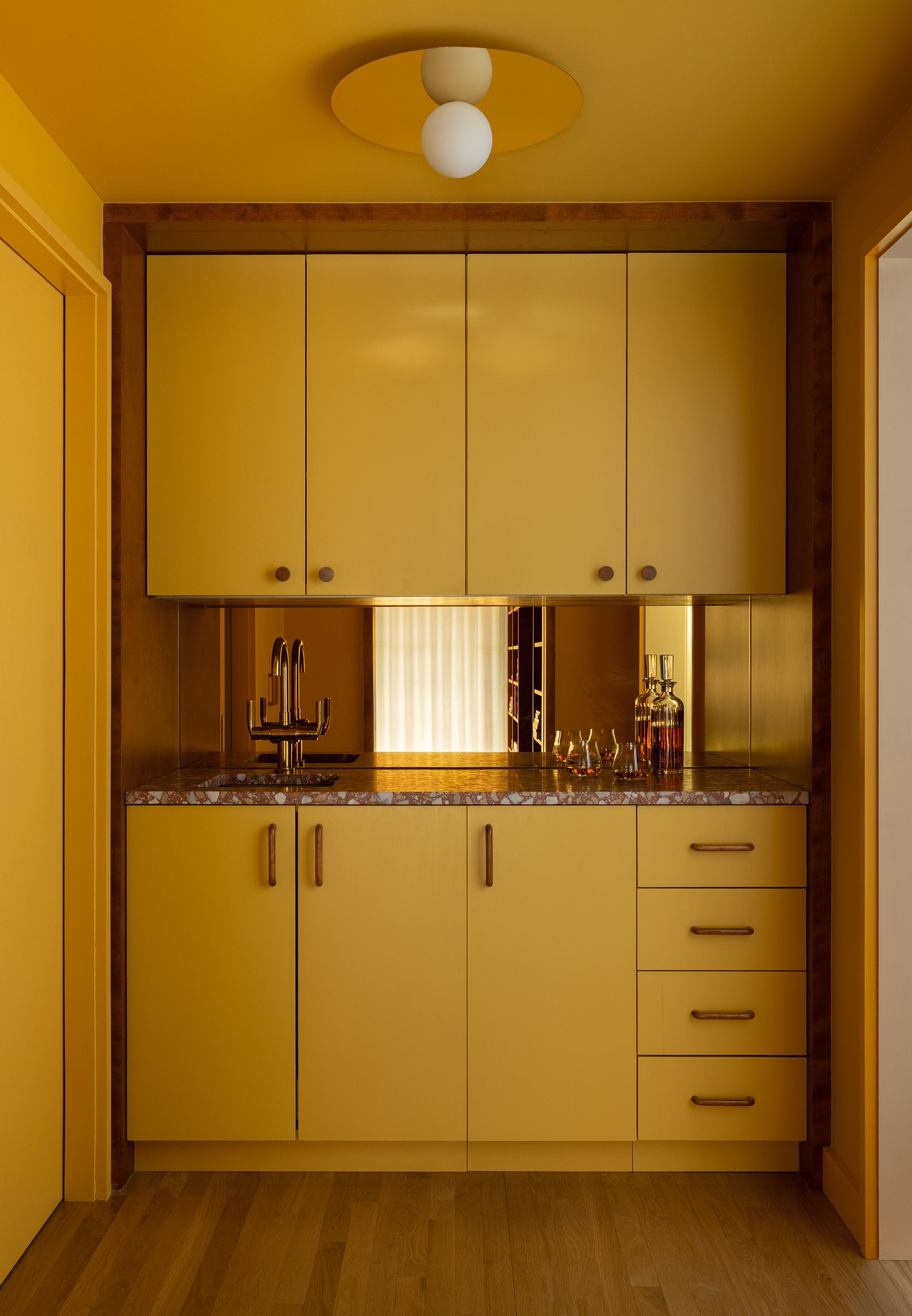 Boerum Hill Italianate Wet Bar