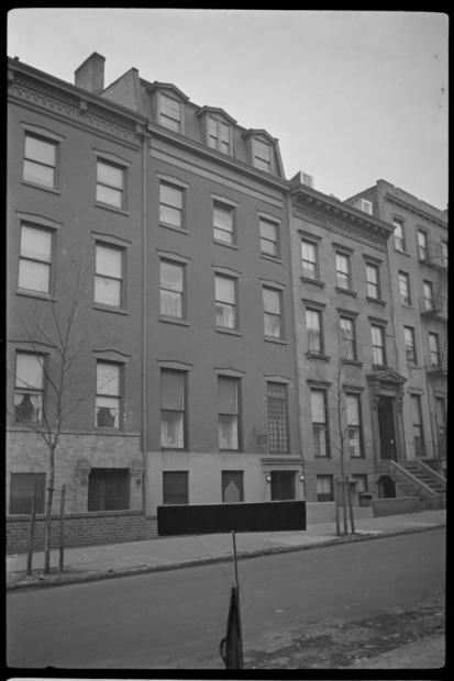 West Chelsea Greek Revival Tax Photo, 1940s