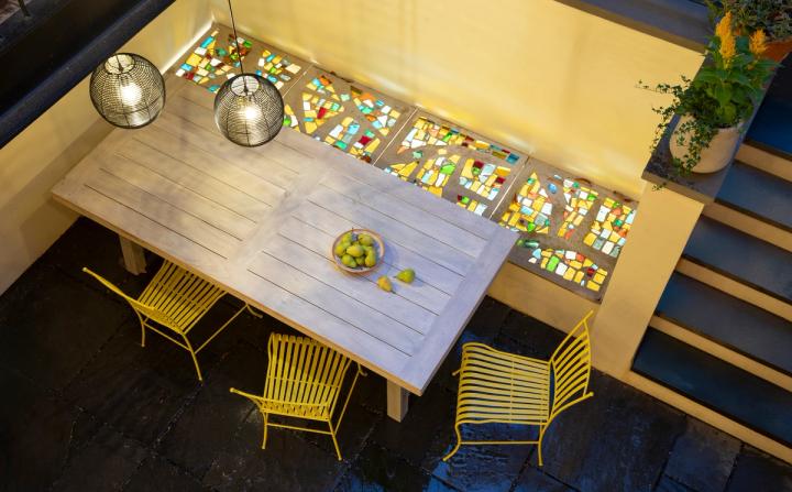 Cobble Hill Anglo-Italianate Backyard