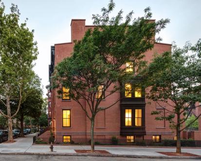 Strong Place Rowhouses Facade