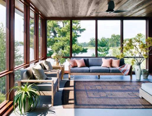 New Construction Waterfront Sunroom