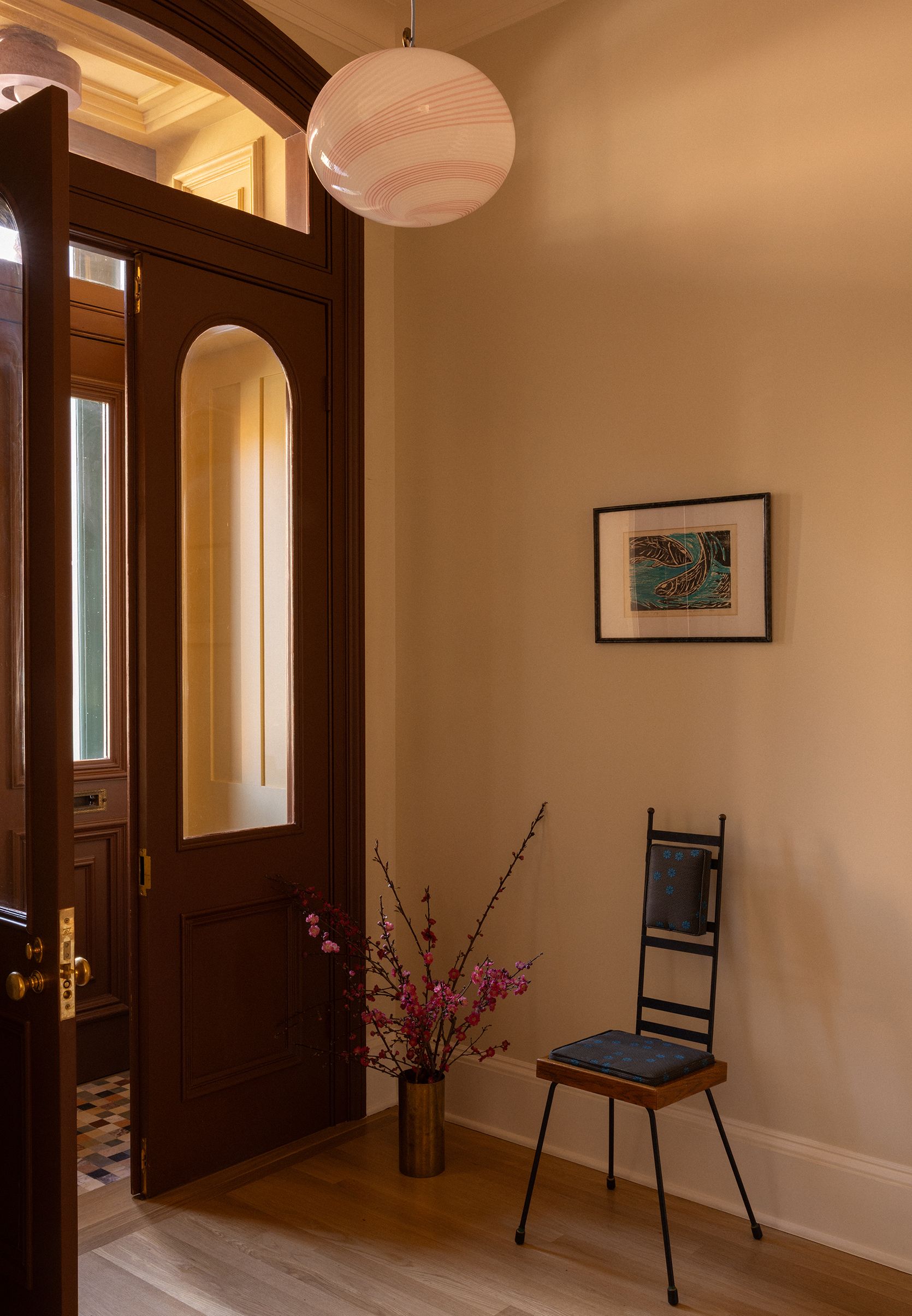 Boerum Hill Italianate Foyer