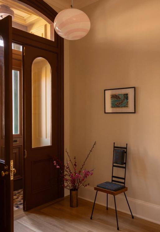 Boerum Hill Italianate Foyer