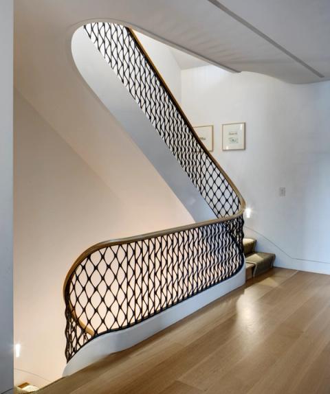 West Chelsea Greek Revival Staircase