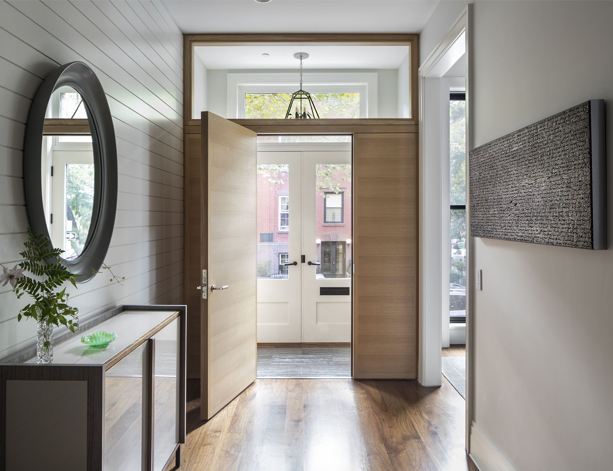 Cobble Hill Rowhouse Entry