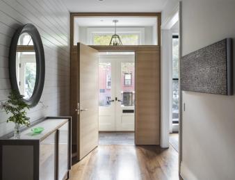 Cobble Hill Rowhouse Entry