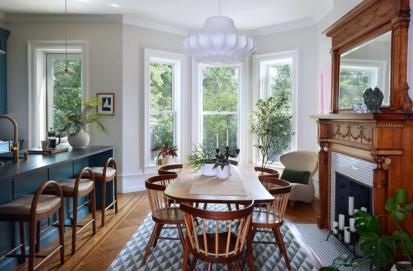 Crown Heights Renaissance Revival Dining Room
