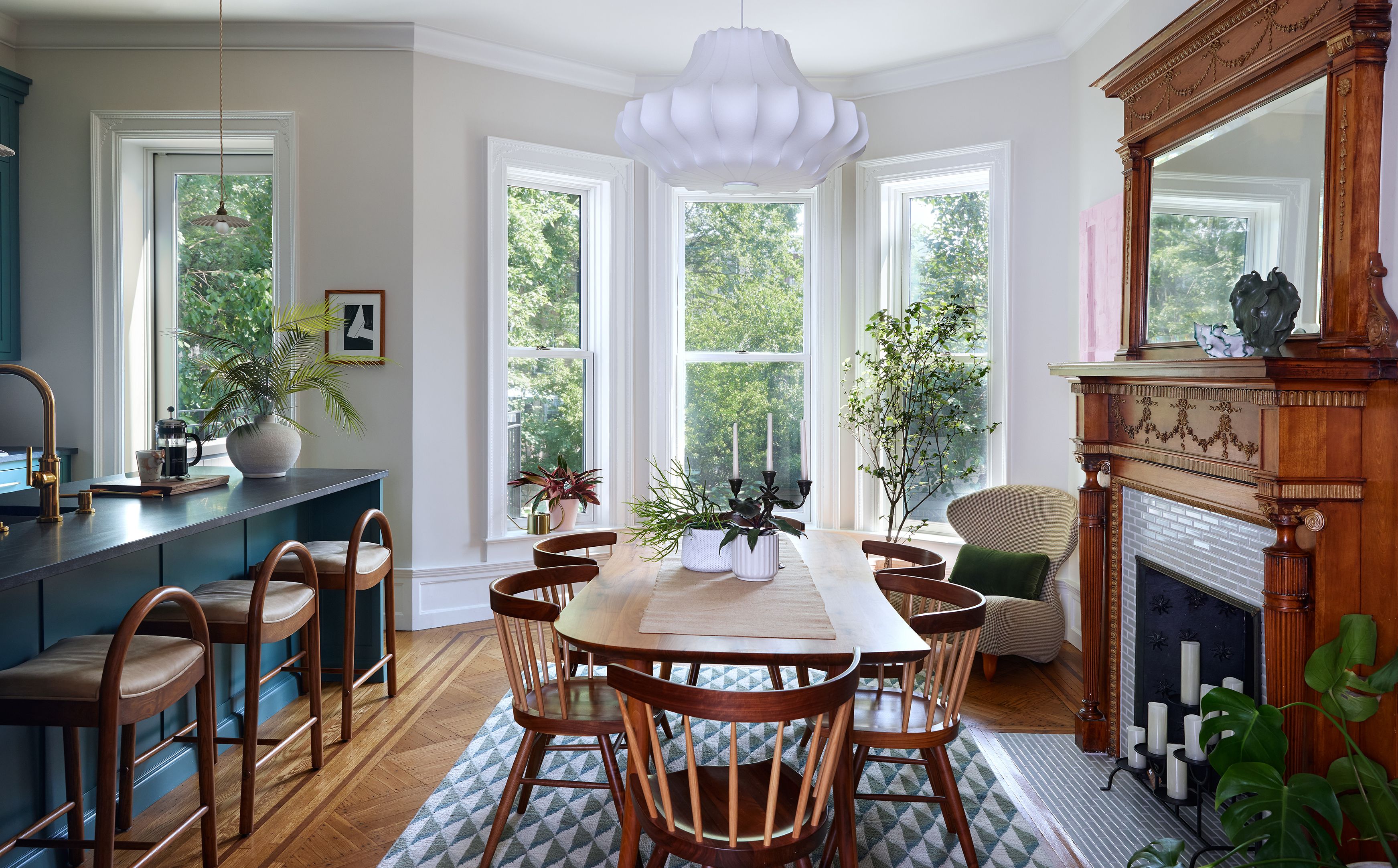 Crown Heights Renaissance Revival Dining Room