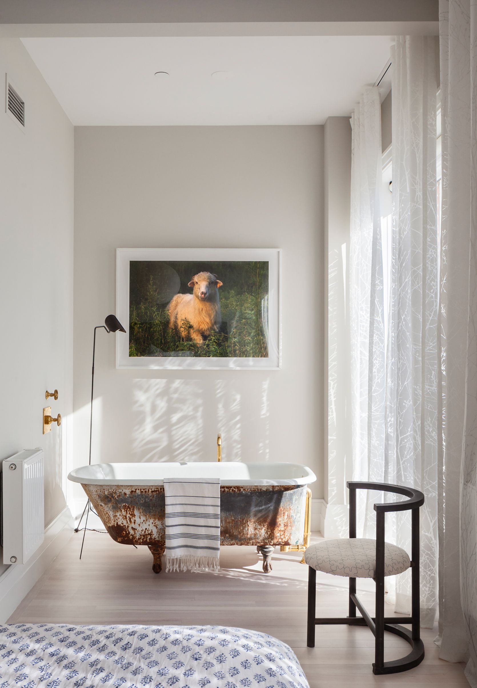 Park Slope Romanesque Revival Bedroom