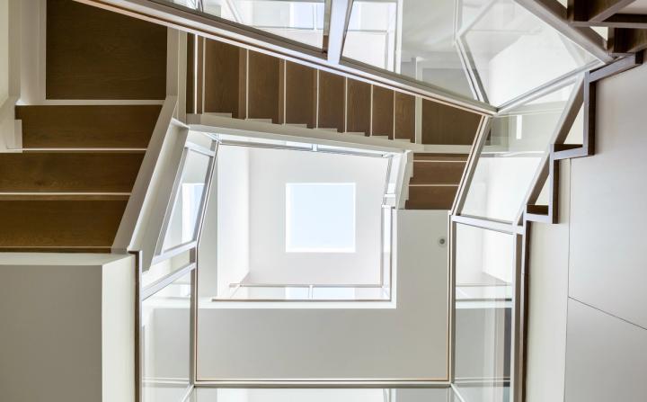 Clinton Hill Carriage House Staircase