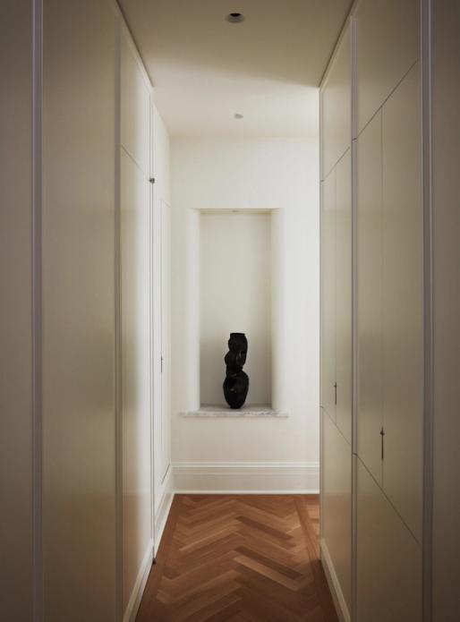 Cobble Hill Greek Revival Hallway